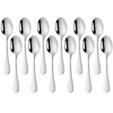 Huitich stainless steel espresso spoons set with twelve polished coffee spoons for precise measurement